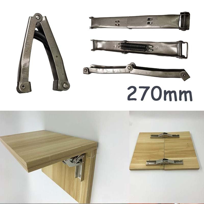 Engsel Kaki Meja Lipat Besi 270mm  Engsel Lipat Meja Dinding Flexible Engsel Universal  Engsel Kursi