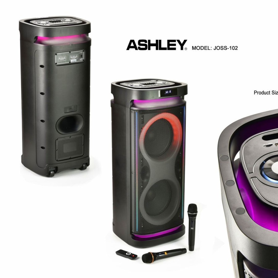 speaker portable ashley joss102 joss 102 original