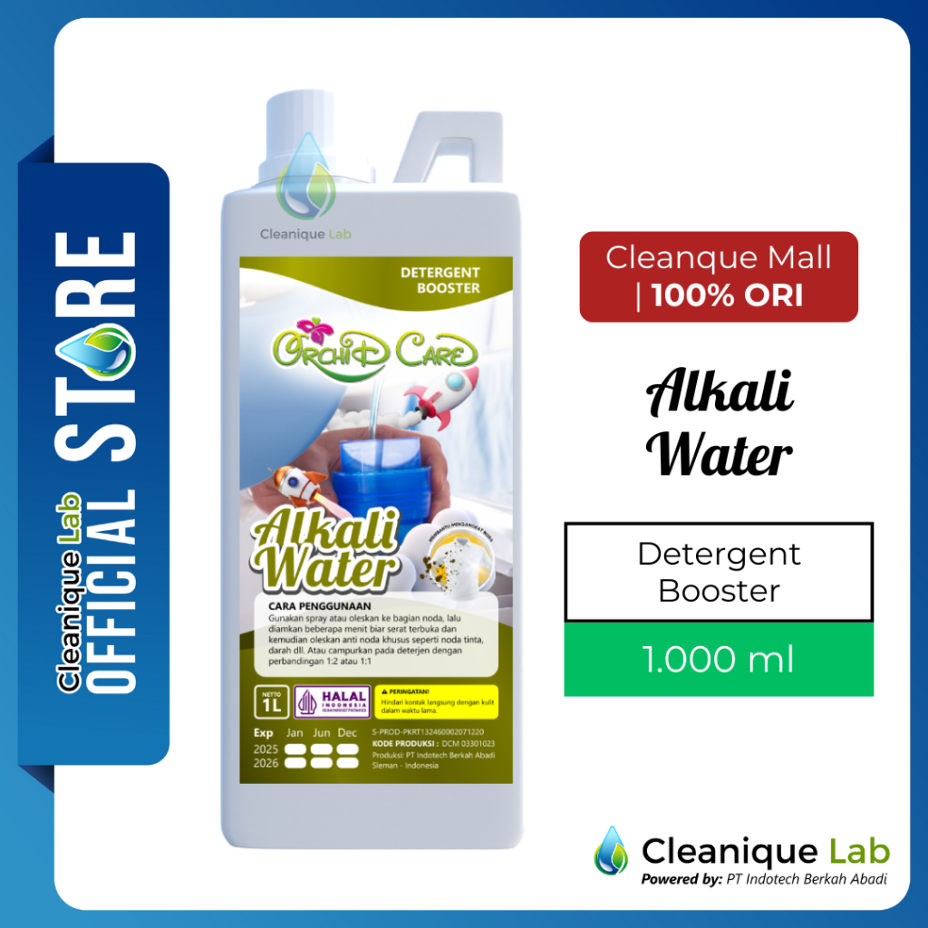 alkali peingkat PH air laundry 1L