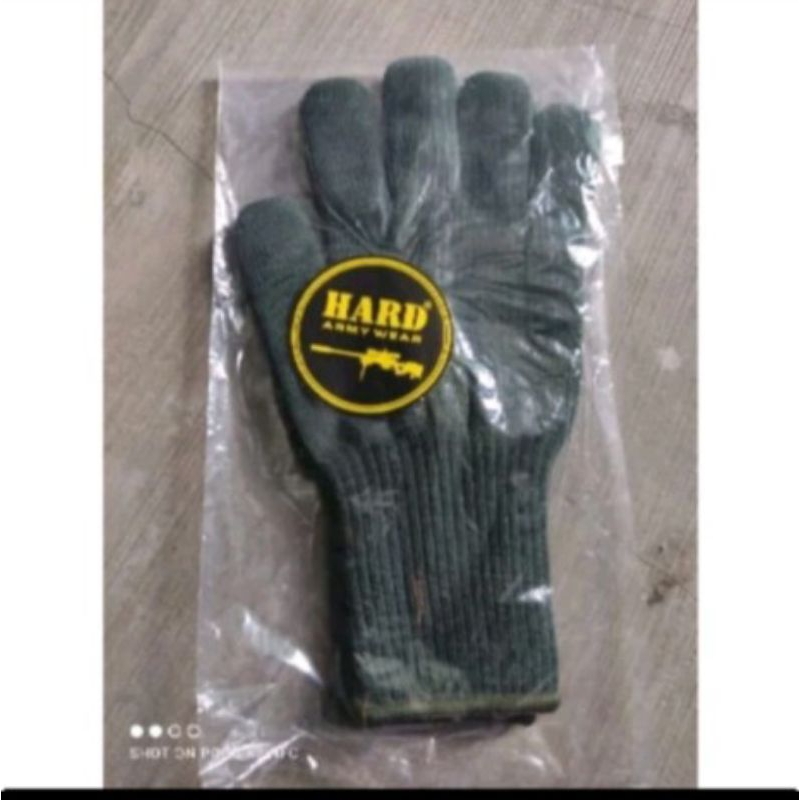 SARUNG TANGAN HIJAU ARMY