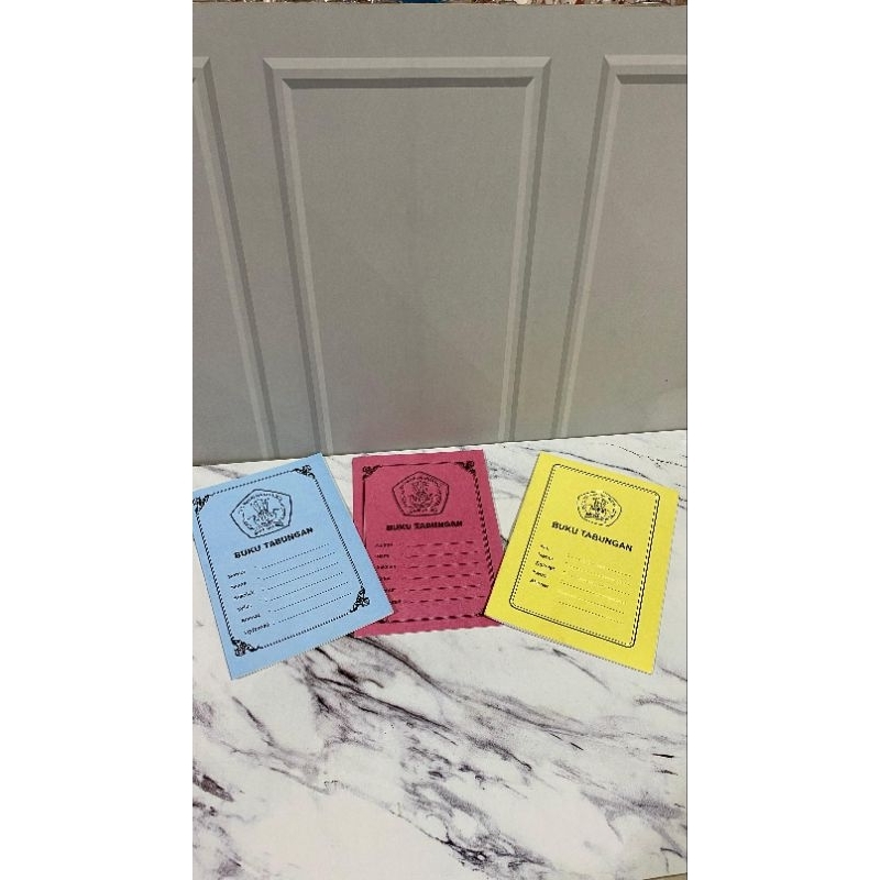 

(HARGA 1pcs) Buku Tabungan Kecil Buku Tabungan Sekolah