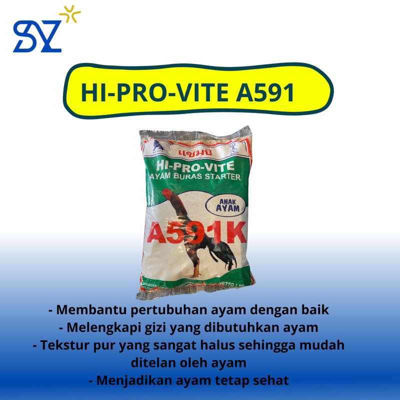 Hi Pro Vite A591 Pakan Ayam Voer Pur Ayam