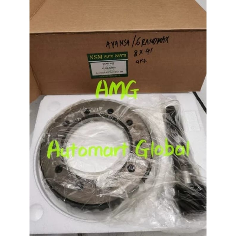 gear set gigi jantung piring gardan Avanza grandmax 8x41