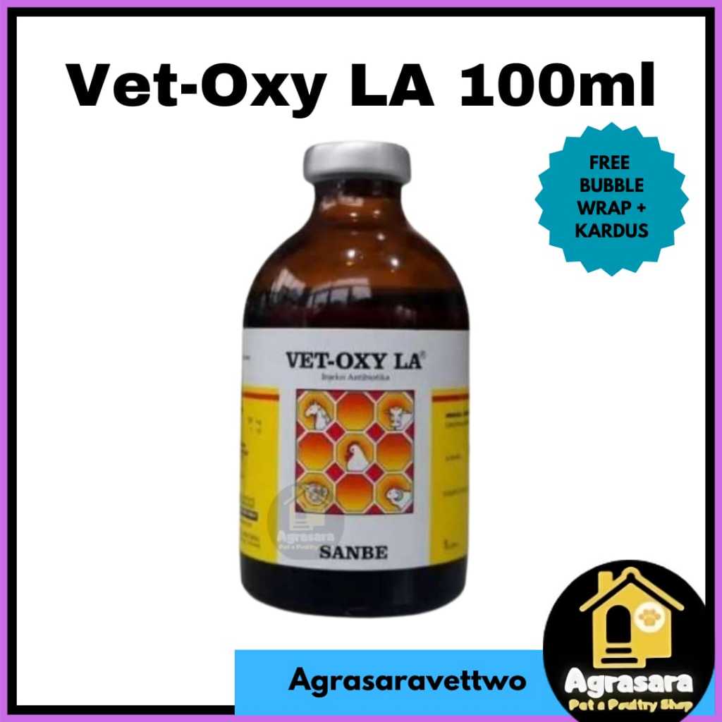 VET-OXY LA 100ml (Oxytetracycline) VET OXY