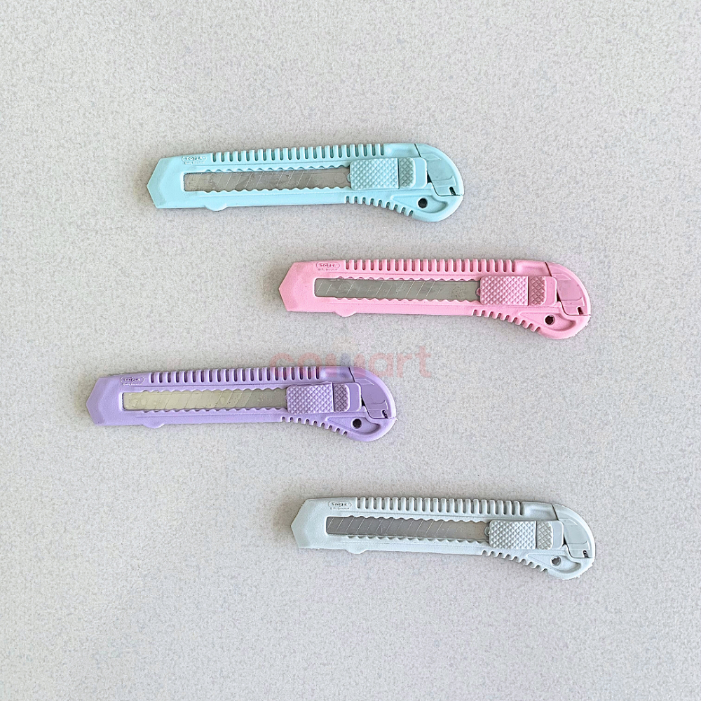 

1 Pcs Topla Cutter Warna Pastel L-500 No 509 - Cutter Besar Renteng - Cutter Knives Macaron