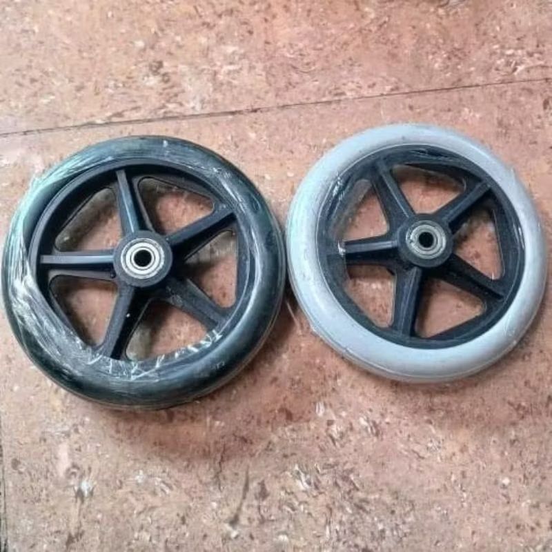roda depan kursi roda travel 6inch/ban depan 6inci