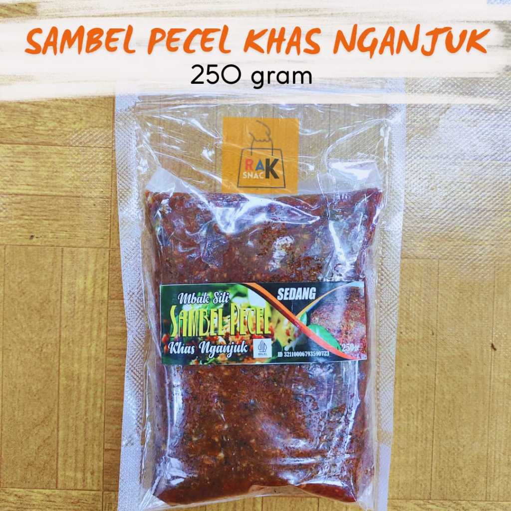 

SAMBEL PECEL KHAS NGANJUK 250 GRAM
