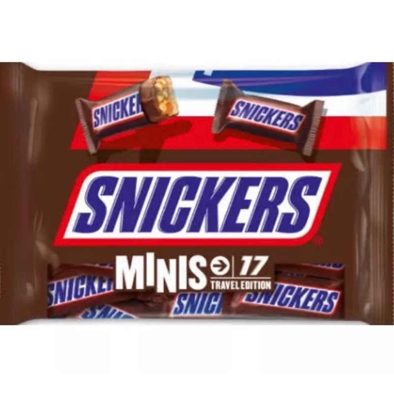 

Snickers Mini isi 17 pcs Original Singapore