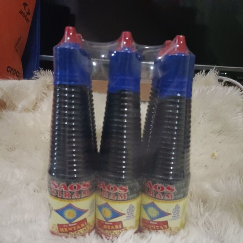 

saos tiram isi 6 botol @150ml cap sinar mentari