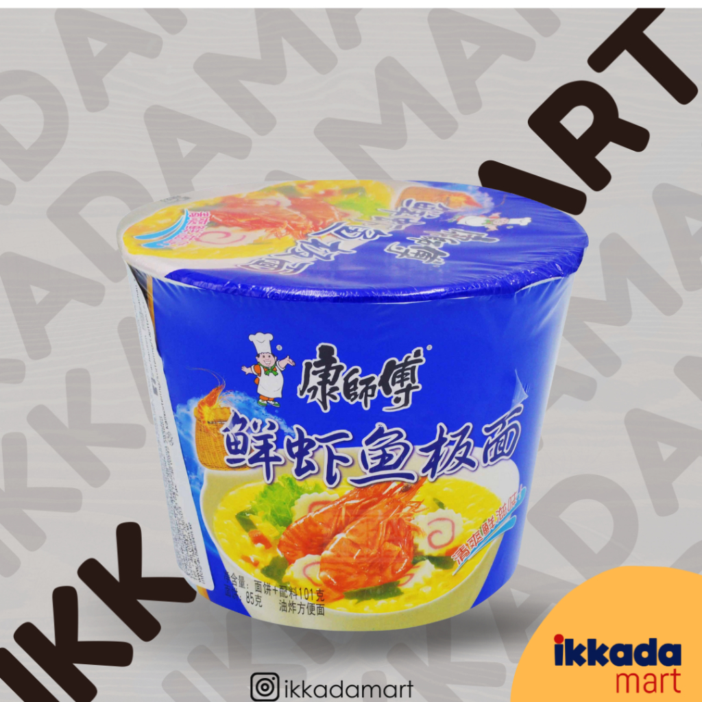 

Master Kong Shrimp & Fish Flavorings Noodle Cup 102 gr