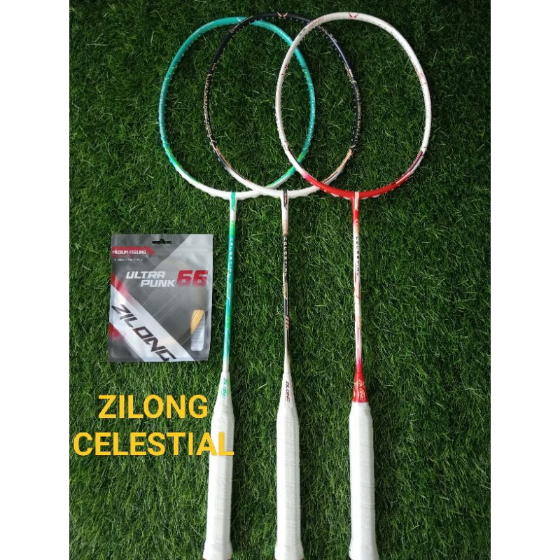 Raket badminton Zilong bonus senar
