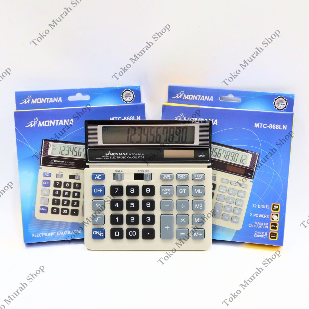 

[Original] Calculator Montana MTC-868 / MTC-868 - Kalkulator asli