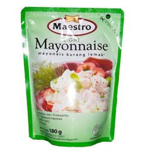 

Mayonaise Maestro 180g dan 1000g