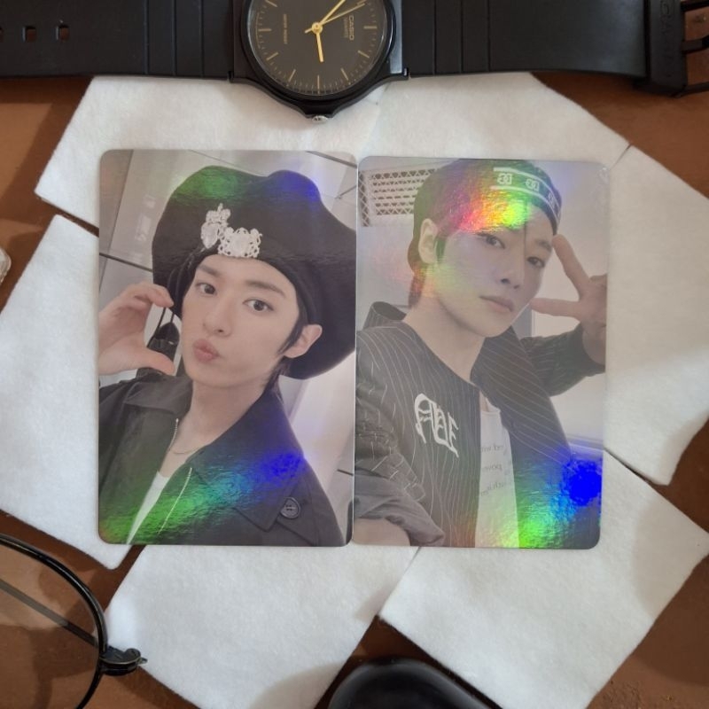 [BACA DESKRIPSI] [TAKE ALL] i.n in ayen lee know pob withfans wf yzy holo hologram 5star pc photocar