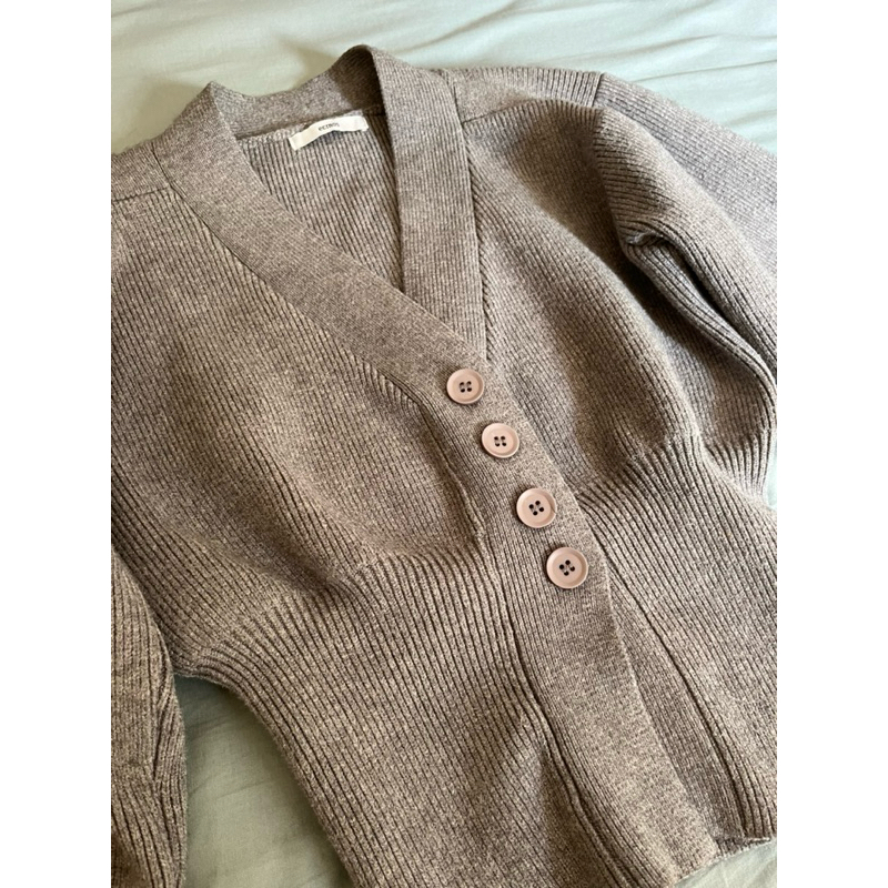 ecinos fitted cardigan