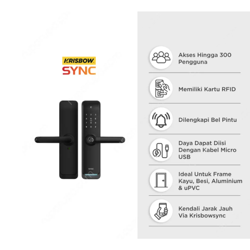 KRISBOW Sync Paket Bundling Smart Home Wifi