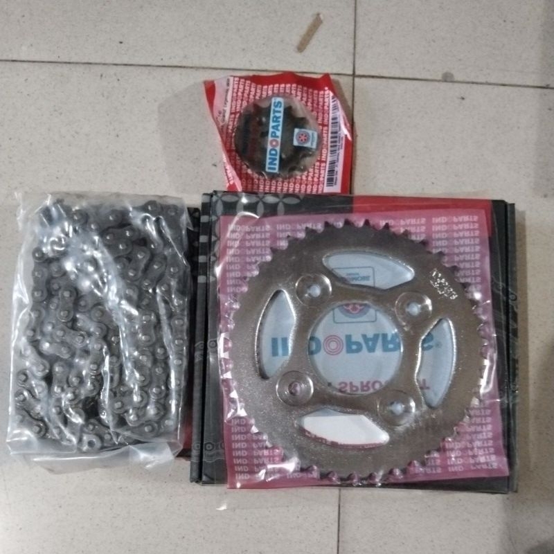 SUPRA FIT NEW (40T/14T/428-110) GIR SET INDOPARTS