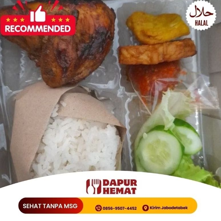 

Dapur Hemat - Paket Nasi Ayam Bakar Besar Lengkap Halal Populer Viral Untuk Acara Syukuran Lezat