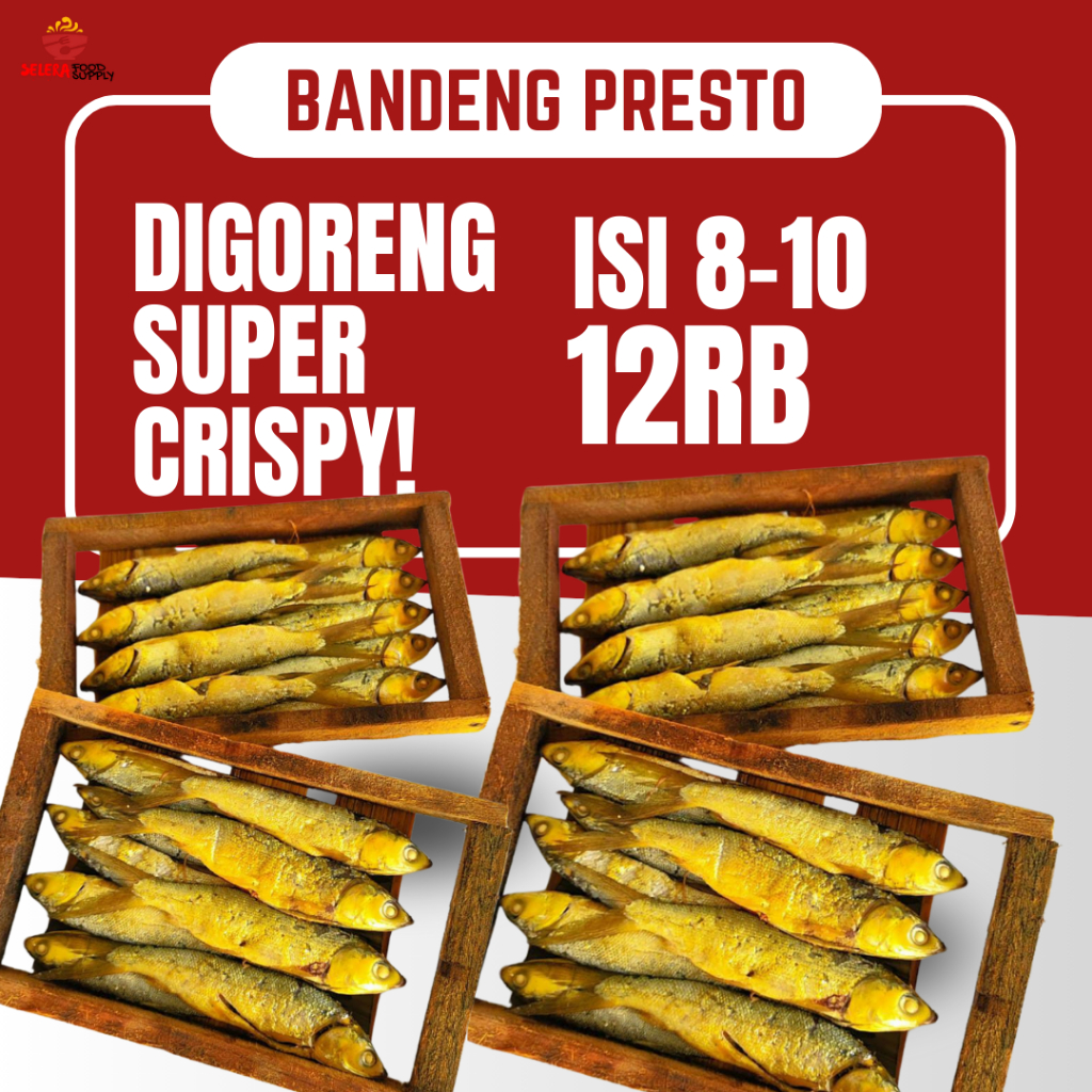 

Bandeng Presto 8 - 10 Pcs Pindang Bandeng / Bandeng Tulang Lunak / Ikan Presto