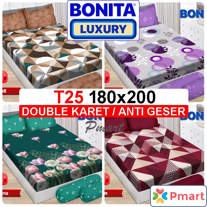 SPREI BONITA 180x200 tinggi 25 / SPREI BONITA KING / SPRAI BONITA 180x200  / SPREI BONITA LUXURY
