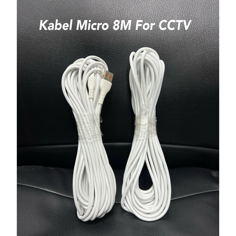 KABEL Micro HP/Cctv 8M Kabel Data Premium Data CHARGER HP/CCTV Kabel Data MICRO USB 8 METER UNIVERSA