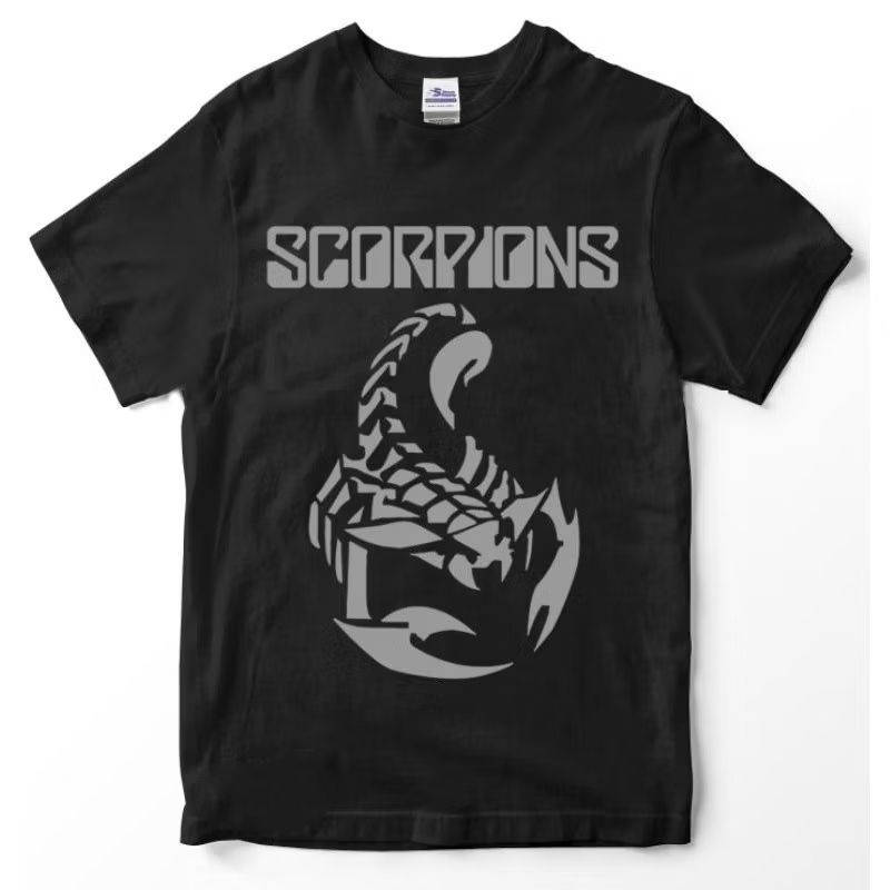 KAOS SCORPIONS LOGO Premium tshirt kaos scorpions still loving you KAOS MUSIK