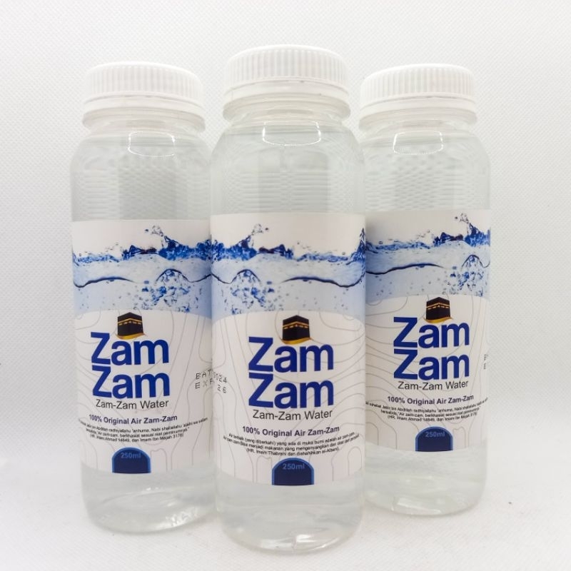 

Zam Zam Water 100% Original Air zam zam 250ml