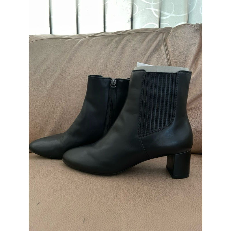 sepatu kulit boots wanita ori geox