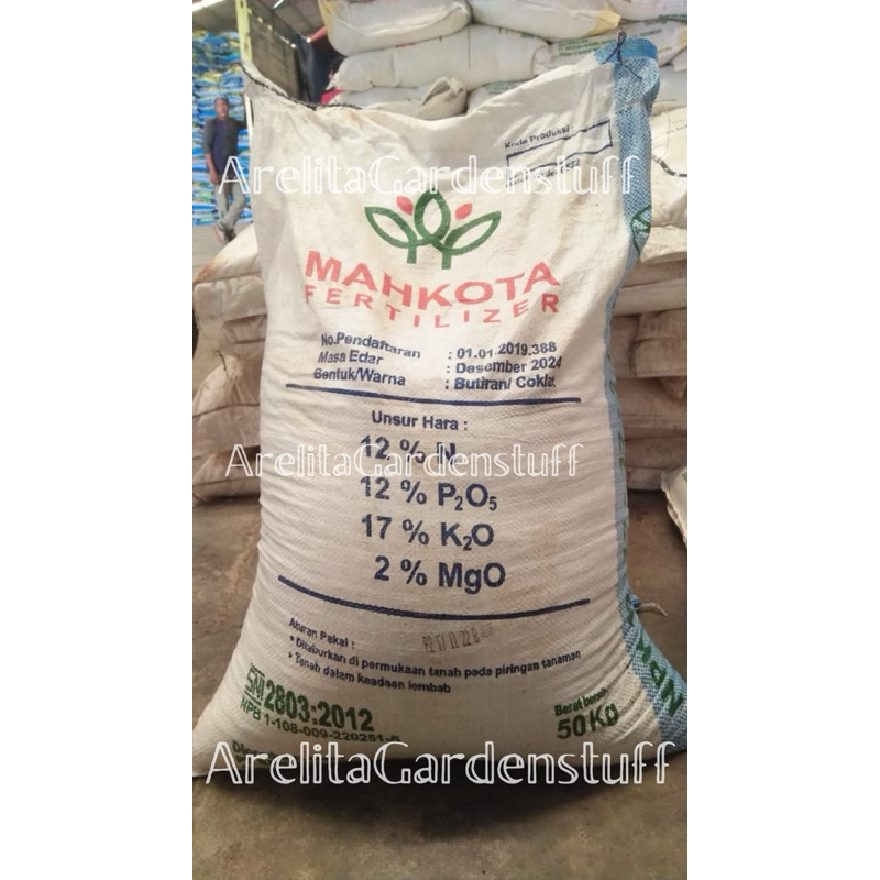 NPK 12-12-17-2 + TE Mahkota repack 5kg