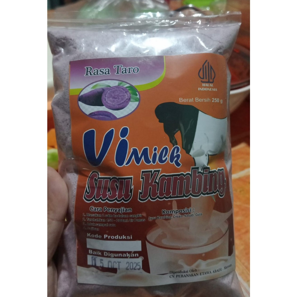 

Susu Kambing Etawa 250gr