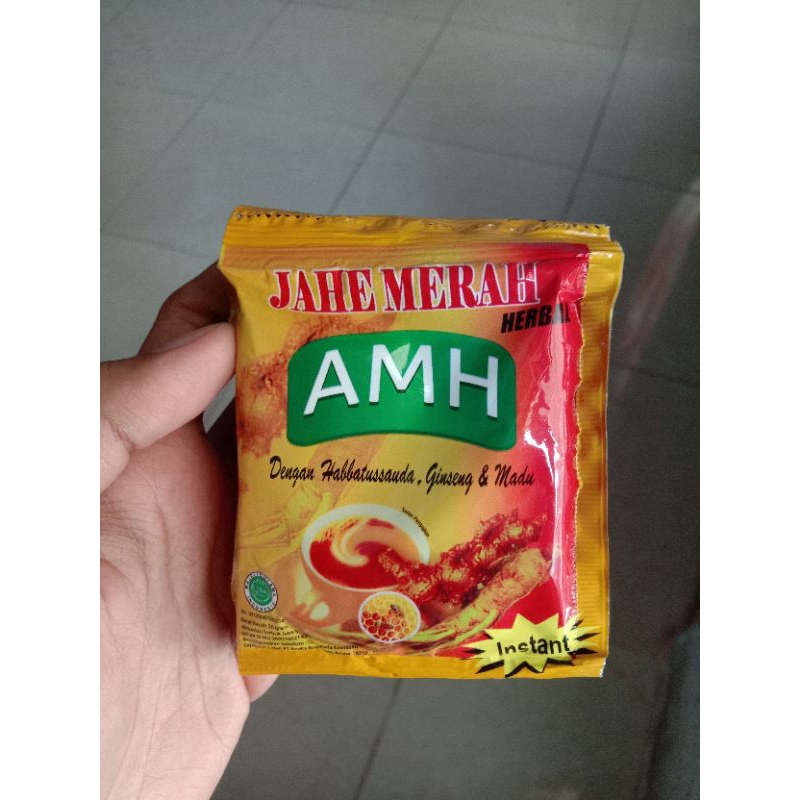 

JAHE MERAH AMH INSTAN 1 SACHET