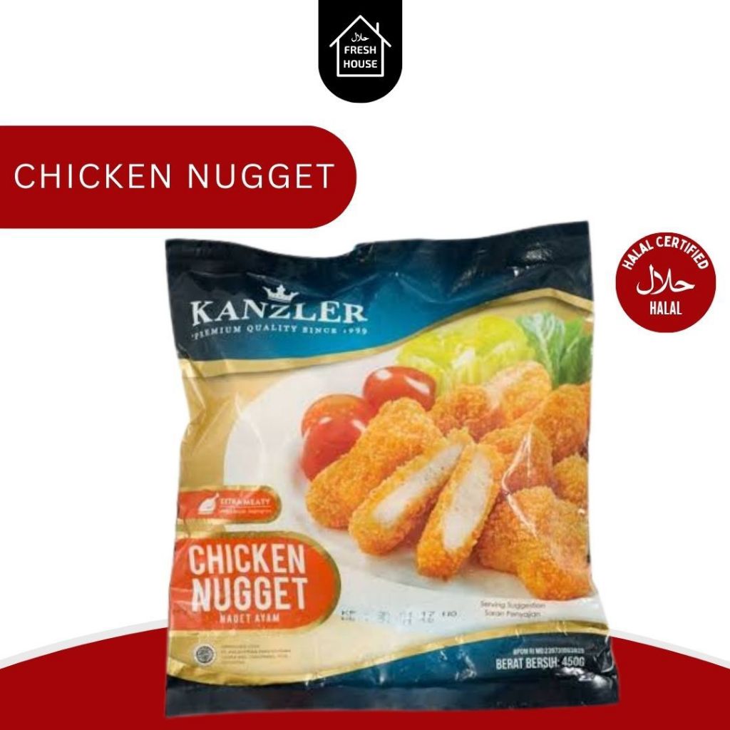 

KANZLER CHICKEN NUGGET ORIGINAL 450GR