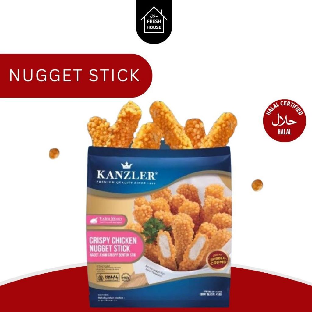 

KANZLER CHICKEN NUGGET STICK ORIGINAL CRISPY 450GR