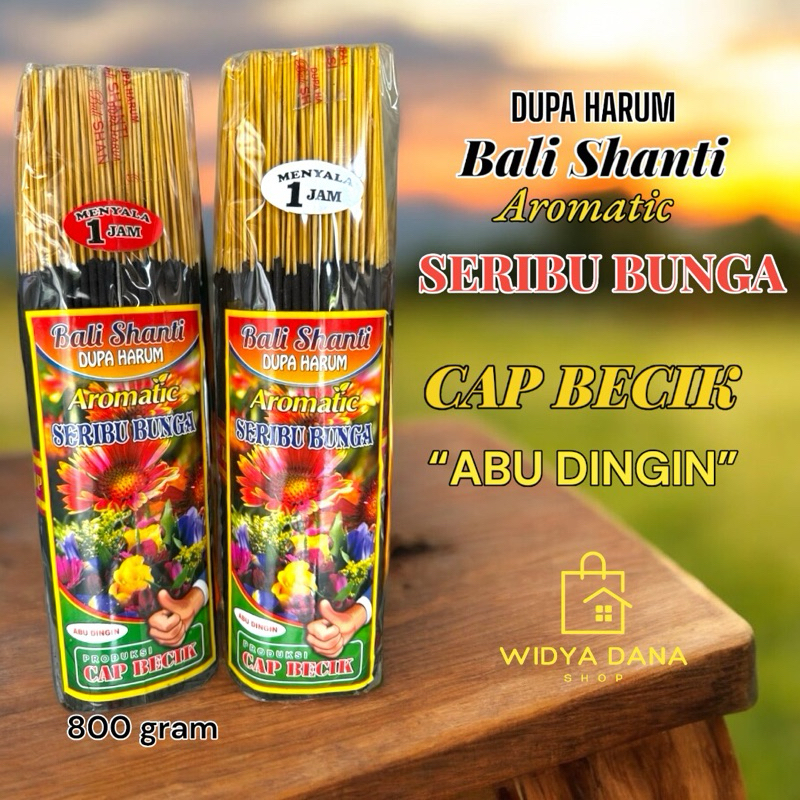 Dupa CAP BECIK BALI SHANTI 1jam - SERIBU BUNGA