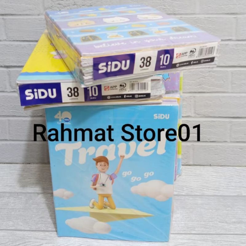 

promo 1pak buku SIDU isi 38lembar
