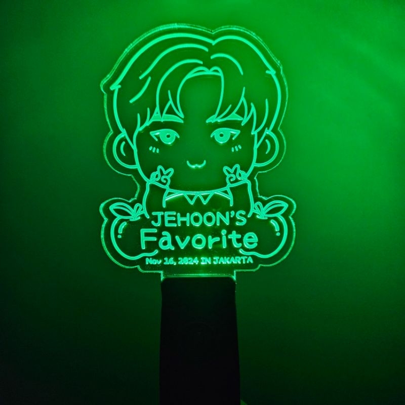 Lightstick Lee Je Hoon, Lightstick FanMeeting Lee Je Hoon 2024, Lightstick Multi Colour 15 Warna, Li