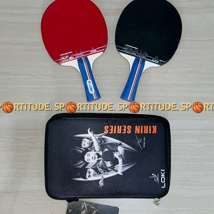 TERBAIK Bet Pingpong Bat Tenis Meja Bat Pingpong LOKI isi 2 ORIGINAL