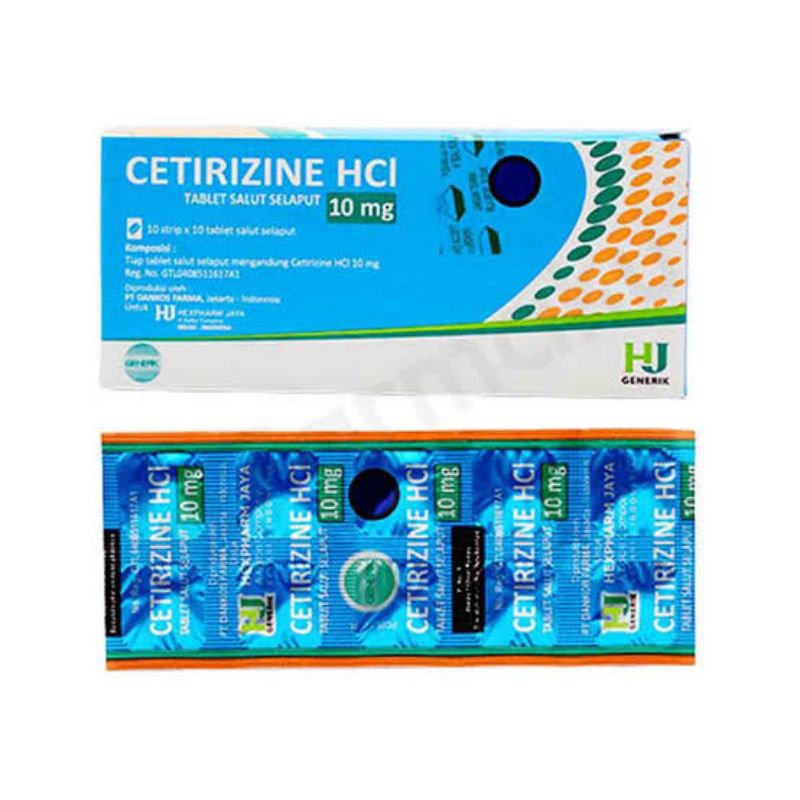 Cetirizine 10mg Tablet Hexpharm