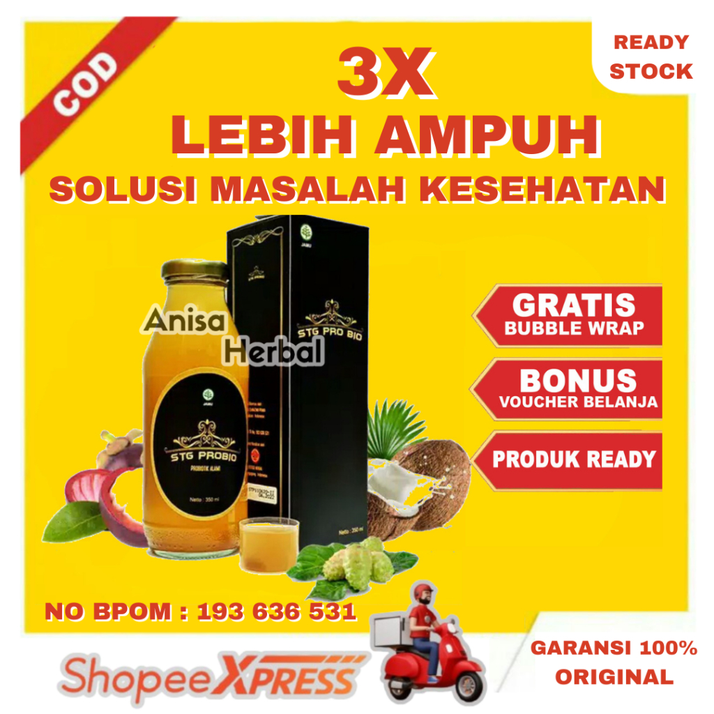 

STG PROBIO HERBAL PROPOLIS MADU PROBIOTIC PROBIOTIK