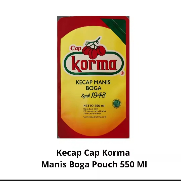 

KECAP MANIS CAP KORMA/GUNA/NASIONAL