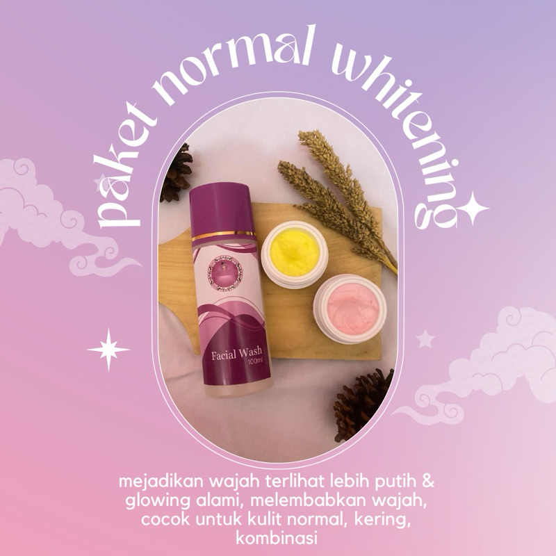 PAKET WHITENING SKINCARE FARMASI RL BEAUTY