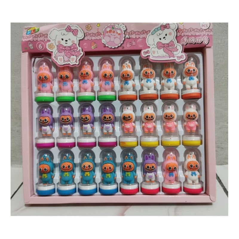

Stempel labubu/stempel mainan anak lucu