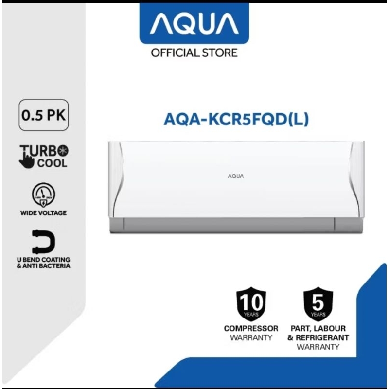 AC AQUA 1/2 PK STANDAR + PASANG