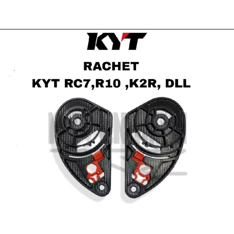 Rachet Helm KYT R10 + KYT rc7 + KYT K2R rechet helm KYT