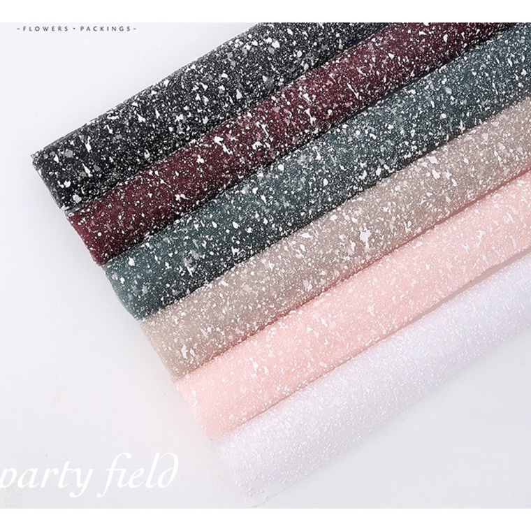 

Kirim Teraman 1LEMBAR TXT Flower bouquet wrapping snowy kain buket bunga kertas buket bunga