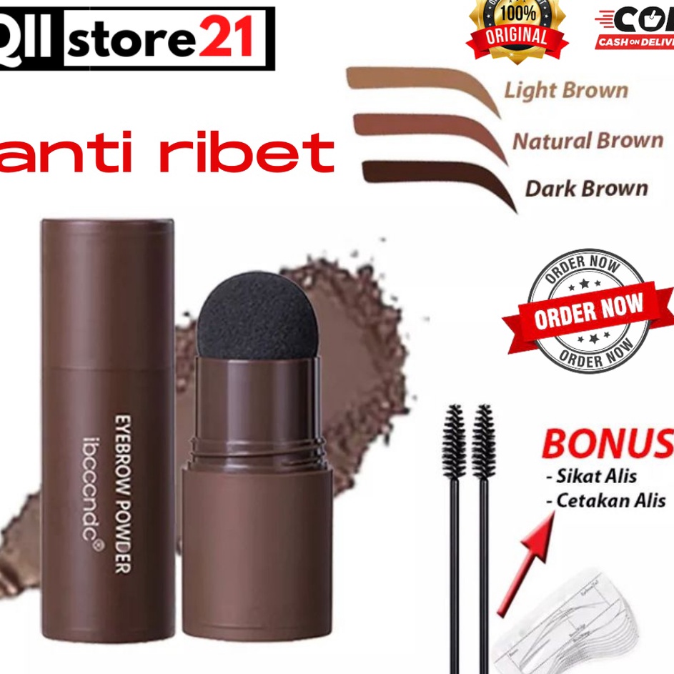 Penjual Resmi  Stempel Alis Viral Cetakan Alis Instan Eyebrow Stamp Alis Stempel Alis Waterproof den