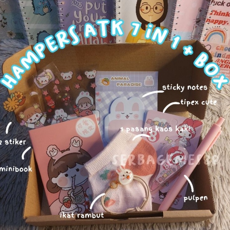 

Free Pengemasan serbagemes88 SET ALAT TULIS 7 IN 1 LENGKAP GIFT HAMPERS KADO HADIAH SEKOLAH STATIONERY SET HADIAH LUCU WISUDA KADO ULANG TAHUN CEWEK HAMPERS MURAH GIFT BOX LUCU STATIONERY SET AESTHETIC PAKET ALAT TULIS ANAK KADO UNI