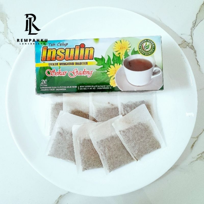 

RL Teh celup insulin, 1box isi 20pcs