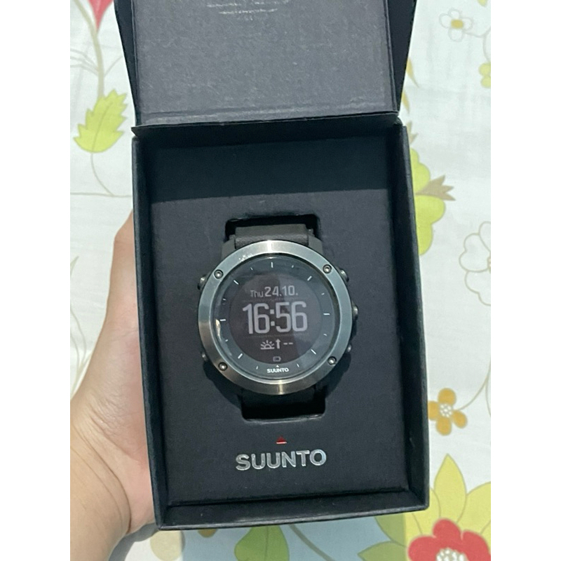 [HARGA NETT‼️] JAM TANGAN PRIA SUUNTO TRAVERSE BLACK ORIGINAL