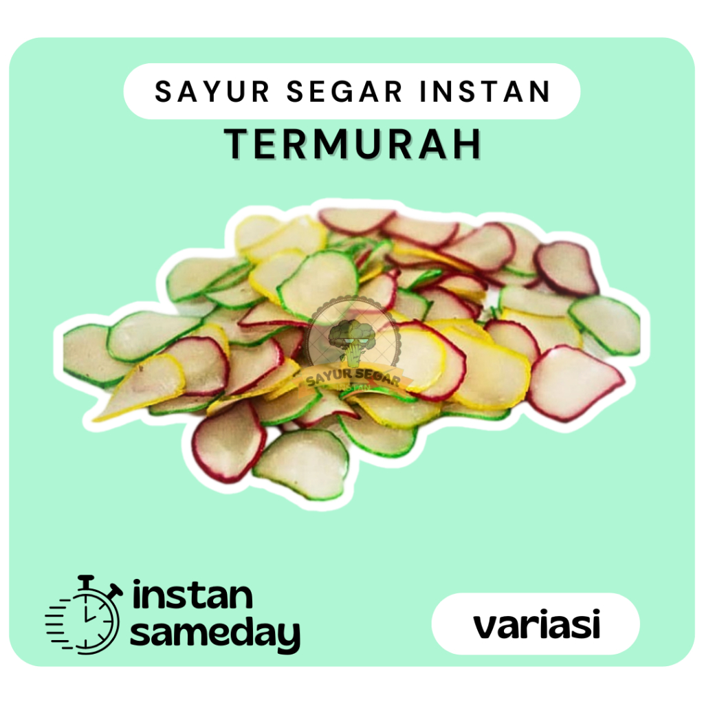 

Kerupuk Bawang Warna Warni Mentah - Sayur Segar Instan